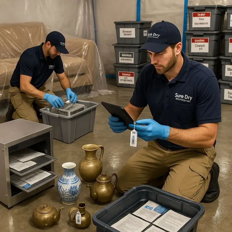 Content Protection and Restoration process in Edwardsville, PA